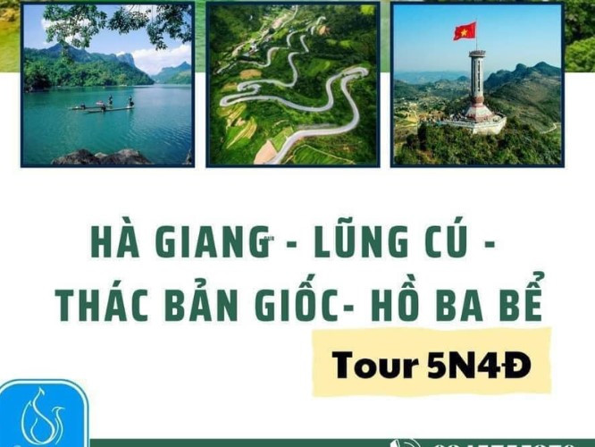 TPHCM - Tuyên Quang - Hà Giang - Lũng Cú - Cao Bằng - Bản Giốc - Hồ Ba Bể 