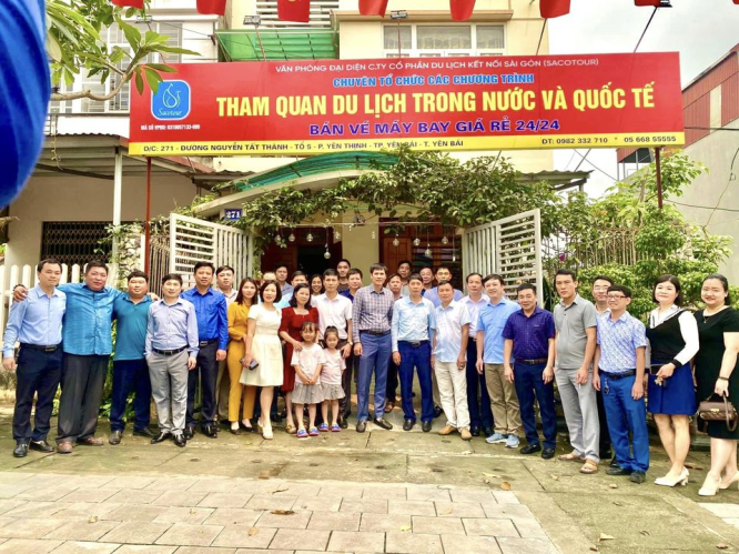 Khai Trương Văn Phòng Du Lịch SACOTOUR tại Thành Phố Yên Bái Tỉnh Yên Bái